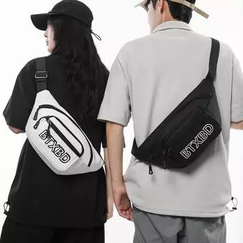 Нагрудная сумка, мужская сумка через плечо, студенческая спортивная сумка на плечо, женская поясная сумка