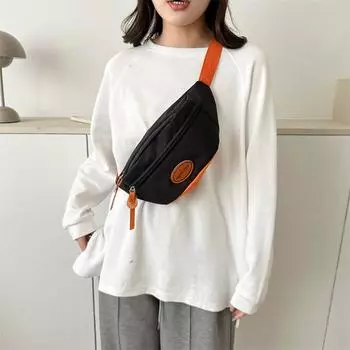 Нагрудная сумка японский простой и легкий маленький рюкзак через плечо для женщин 2024 года для отдыха и спорта сумка-мессенджер модный бренд мужская поясная сумка