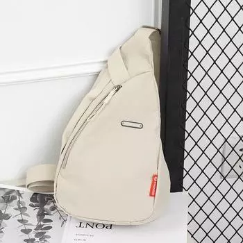 Нагрудная сумка Tide, однотонная сумка-мессенджер для мобильного телефона, стильная и простая сумка для велосипеда, повседневный, универсальный, легкий, спортивный, ветрозащитный, небольшой рюкзак 34*9*15cm легкие хаки