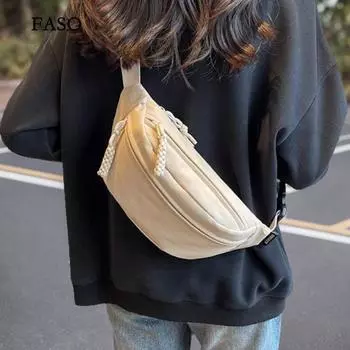 Нагрудная сумка унисекс, простая сумка для хранения, легкий дорожный маленький рюкзак, сумка через плечо, модные повседневные сумки на одно плечо оранжевый