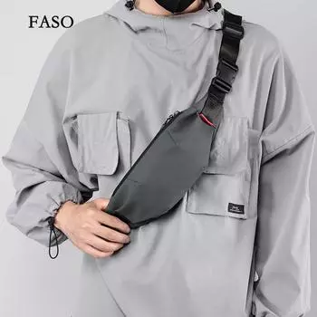 Нагрудная сумка унисекс, простая сумка для хранения, легкий дорожный маленький рюкзак, сумка через плечо, модные повседневные сумки на одно плечо синий