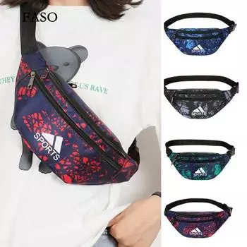 Нагрудная сумка унисекс, простая сумка для хранения, легкий дорожный маленький рюкзак, сумка через плечо, модные повседневные сумки на одно плечо синий