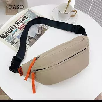 Нагрудная сумка унисекс, простая сумка для хранения, легкий дорожный маленький рюкзак, сумка через плечо, модные повседневные сумки на одно плечо чёрный