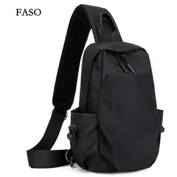 Нагрудная сумка унисекс, простая сумка для хранения, легкий дорожный маленький рюкзак, сумка через плечо, модные повседневные сумки на одно плечо