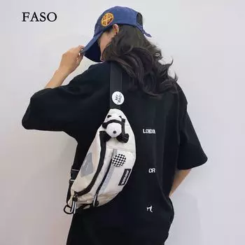 Нагрудная сумка унисекс, простая сумка для хранения, легкий дорожный маленький рюкзак, сумка через плечо, модные повседневные сумки на одно плечо