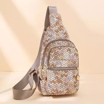 Нагрудная сумка, женская сумка Cross Cross Versatile 2024, новая модная сумка через плечо для отдыха на природе, путешествия, модная сумка через плечо