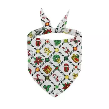 Нагрудник для домашних животных, треугольный шарф, собачья слюна, кошачий шейный платок, шейный платок для кошек, бант для щенка, галстук Ba Q7N0 09-1pcs