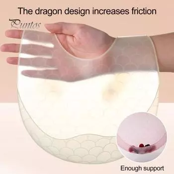 Нагрудник для еды унисекс, водонепроницаемый, мягкий, регулируемый, гладкая поверхность, без запаха, большой карман, с принтом рыбьей чешуи, легко чистится, обеденный нагрудник для малышей розовый