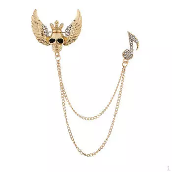 Нагрудник из сплава, брошь, прочный значок, мужская одежда для мальчиков серебряный