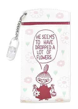 Нагрудный пенал Moomin Little My FLOWER рубиново-красный [St.Lady s] ST-CNM0008
