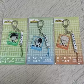 Нахия Хироака Светофор Акриловый бейдж Ключница Мидория Бакуго Шото