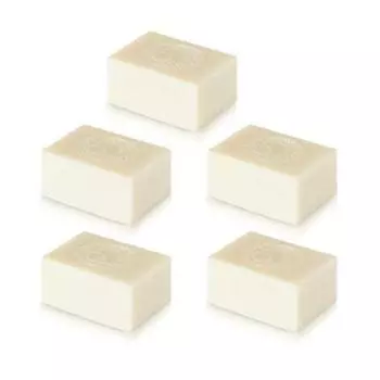 Naiad Аргановое мыло Набор из 5 x 5 Арганового мыла (куски по 145 г) Без добавок