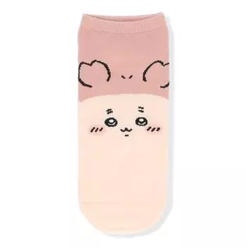 [Naigai] Носки Chikawa Sneaker Length Socks, подержанные книжные магазины, лицо Kani-chan, женские носки с персонажами 03197009 3197009-224-10 10. Магазин подержанных книг