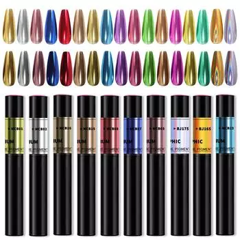 Nail Art Air Cushion Magic Pen не плавает Powder Mirror Magic Pen Solid Titanium Powder Air Cushion Magic Mirror Powder Air Cushion Magic Pen MCB-01