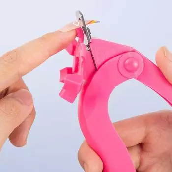 Nail Art French Nail Clipper Cutter Акриловый гель Ложные советы Маникюрный инструмент чёрный
