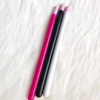 Nail Art Кутикула Пластиковая ручка Скрабы Камень Мертвая кожа Кисти Маникюр Подарочные инструменты для дизайна ногтей