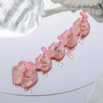 Nail Art Practice Cat Claw Nail Display Stand Magnetic Nail Showing Shelves Girls