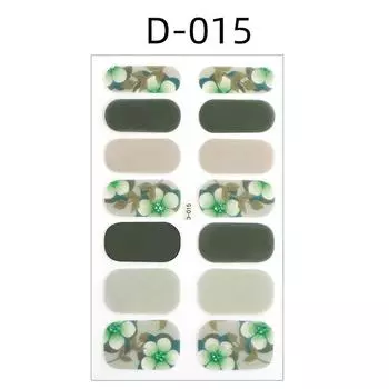 Nail Art Stickers Waterproof 3D Imitation Diamond Epoxy Nail Stickers for Pregnant Women and Children