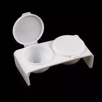 Кисть для мытья ногтей, контейнер для мытья, маникюрный инструмент, держатель пигмента для дизайна ногтей, блюдо Dappen