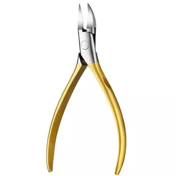 Nail Clippers Ingrown Toenail Sharp Mouth Oblique Pedicure Nippers Cuticle Manicure Hand Foot Care Tools Professional Cuticle золотой