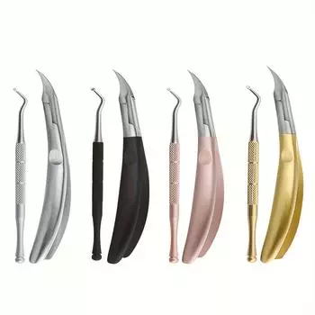 Nail Cutter Ingrown Nail Clippers Cuticle Scissors Nail Ingrown Nipper Nail Toenail Clippers Stainless Steel Pedicure Cutter золотой