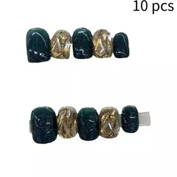 Nail Hand Wear Strap Fashion Classic Vintage High Touch Removable Nail Style XS