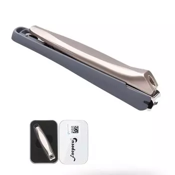 Nail nail clippers made of stainless high nail clippers with metal case Popular ranking ranking Nail clippers clippers, steel, quality, scatter-proof