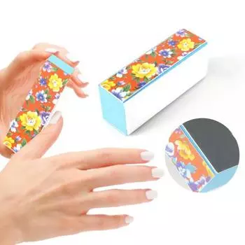 Пилочки для шлифовки ногтей многофункциональные антиабразивные легкие пилочки для шлифовки блок для полировки 4 стороны маникюрные педикюрные инструменты для салона 1pc