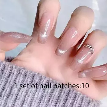 Nail Wear Handmade Fashion Casual Simple Exquisite Classic Nail Patch Style XS