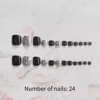 Nail Womens Wearable Toe Patch Beauty Detachable Durable Advanced Fashionable