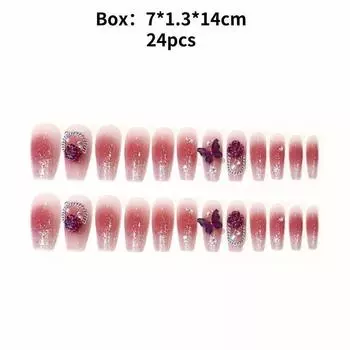 Nails Manicure Wearable Removable Nails Wearresistant Lightweight Comfortable