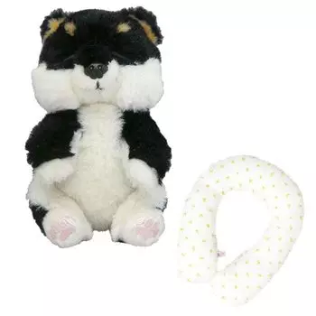 Naito Design Institute Bean Ohirune Мягкая игрушка Black Bean