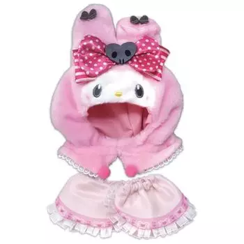 Naito Design Institute My Melody Plush Costumer S My Melody Kuromi 50th 20th & &