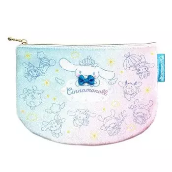 Naitou Design World Sanrio Cinnamoroll 20TH Boa Flat Pouch Cloud Free [Идеальный Токио] **