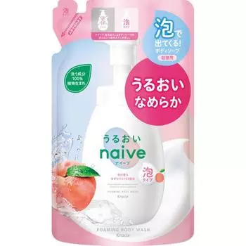 Naive Foaming Body Soap, увлажняющий сменный блок, 480 мл