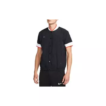 Найк ФК. Мужская бейсбольная майка Tribuna Casual Color Block с коротким рукавом, черная DH9691-010 XXL