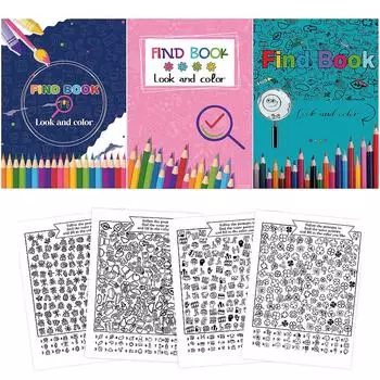 Найти блокнот-планировщик раскрасок, журнал управления личными целями и планирования жизни, инструмент отслеживания ежедневных задач и целей One Size синий