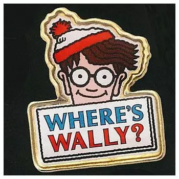 Найти коллекцию значков Wally Gacha Gacha Capsule Toy Wally! [2. Б] (один предмет)