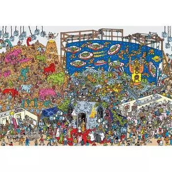 Найти Wally Dinosaur Astronaut Jigsaw Puzzle AL3309, корейские популярные головоломки