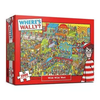 Найти Wally Wild West Jigsaw Puzzle AL3308, корейские популярные головоломки