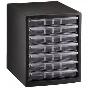 Nakabayashi A4 letter case 7 tiers of document storage (shallow 7 tiers) A4E-S7B
