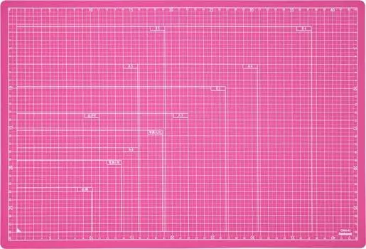 Nakabayashi Cutter Mat Folding Cutting Mat A3 Pink CTMO-A3P