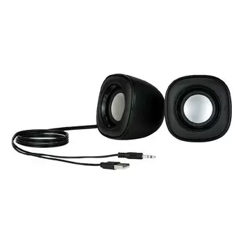 Nakabayashi Digio2 USB Powered Speaker Stereo Black Z9487 3.5mm