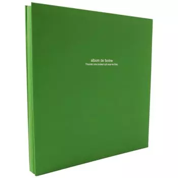 Nakabayashi File Fuel Album Defabine L Size Cobalt Green Capacity Limited [Крупный шрифт] [WEB Color]