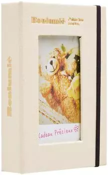 Nakabayashi File Instax Pocket Album Holds 20 Pieces White TOSY-CK-20-W