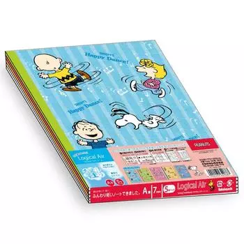 Nakabayashi Logical Air Note Pack B5 Snoopy 64968 5-Book A-liner