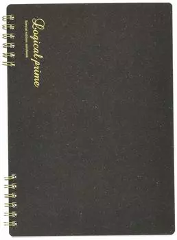 Nakabayashi Logical Prime Note W Ring Notebook A5 Graph Ruled 6mm 65812