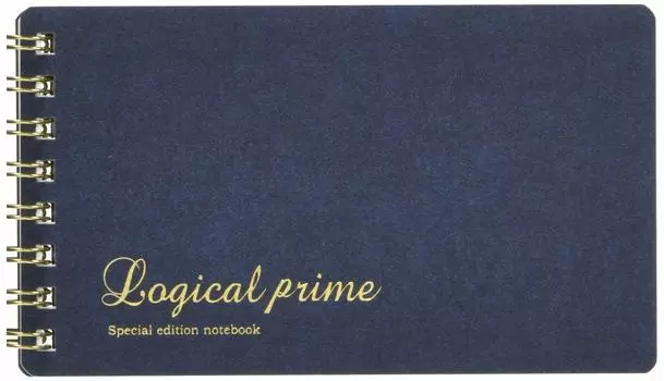 Nakabayashi Logical Prime Note W Ring Notebook Slim A7 B Ruled 65819