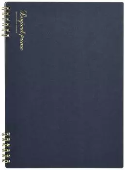 Nakabayashi Logical Prime Note W Ring Notebook B5 B Ruled 65807