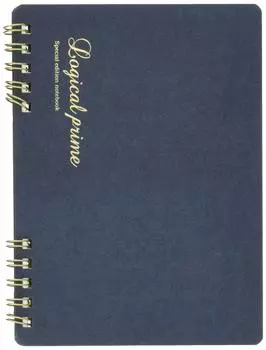 Nakabayashi Logical Prime Note W Ring Notebook A6 B Ruled 65815